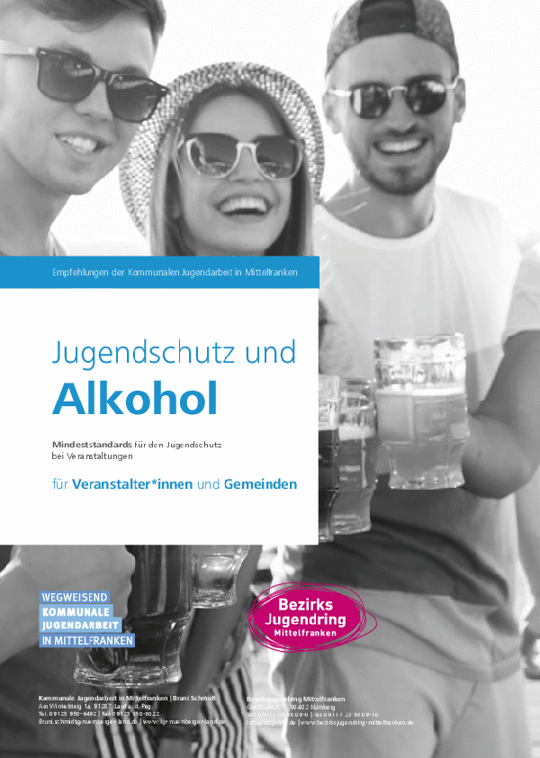 Jugendschutz Und Alkohol Kreisjugendring Nürnberger Land